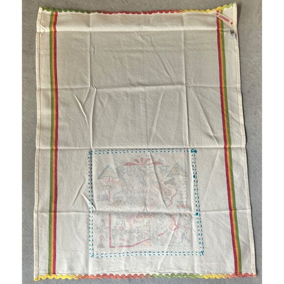 Catstudio Arizona Dish Towels Set of 2 Cotton AZ Map Design 29x21 New Gift - Picture 13 of 14